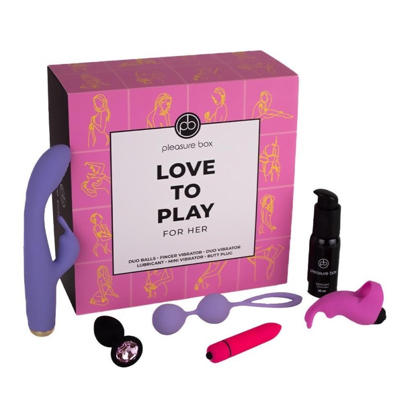 J’ADORE JOUER POUR ELLE - POUR ELLE - PLEASURE BOX