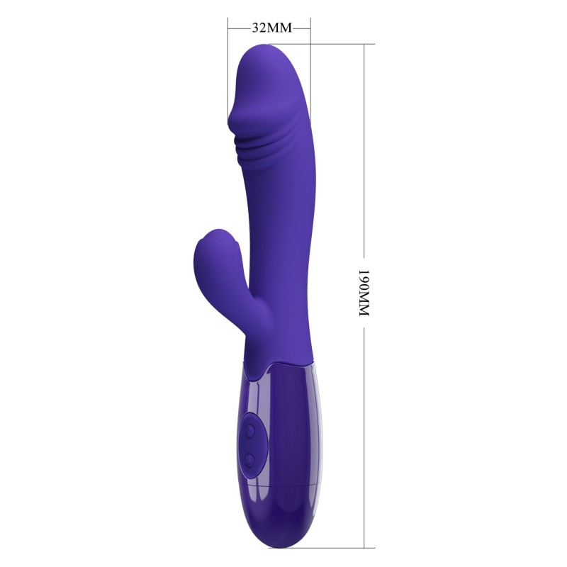Snappy Youth Double Rechargeable Vibrator 30 modes