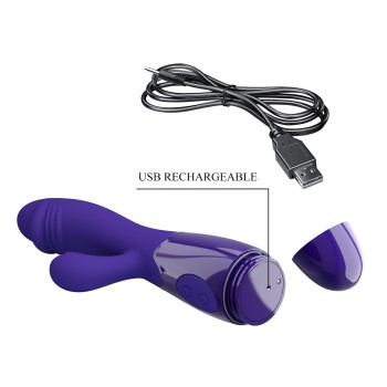 Snappy Youth Doppio Vibratore Ricaricabile 30 modalità 2