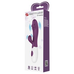 Snappy Dark Purple - Double Vibromasseur 30 modes