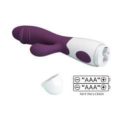 Snappy Dark Purple - Vibrador Duplo 30 modos
