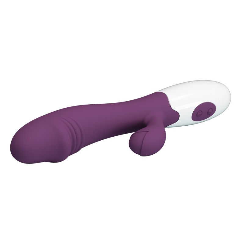 Snappy Dark Purple - Double Vibromasseur 30 modes