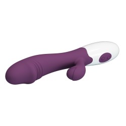 Snappy Dark Purple - Vibrador Doble 30 modos