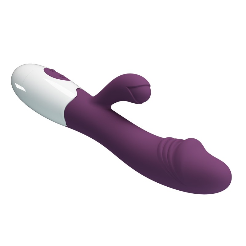 Snappy Dark Purple - Double Vibrator 30 modes