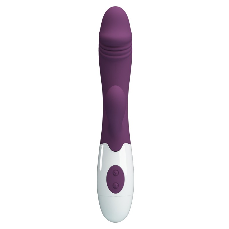 Snappy Dark Purple - Double Vibrator 30 modes