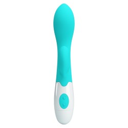 Vibrateur double bleu clair brillant 30 modes