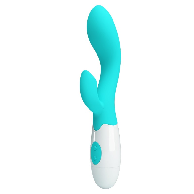 Vibratore doppio azzurro Brighty 30 modalità