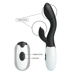 Brighty Negro - Vibrador Doble 30 modos