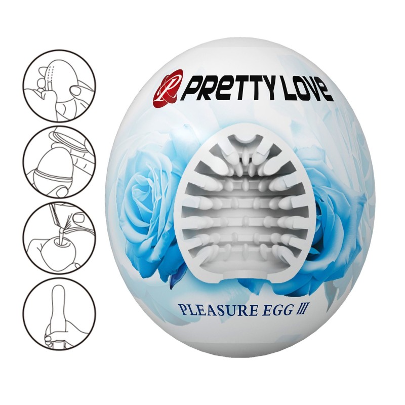 Pretty Love Masturbator Egg Pleasure III