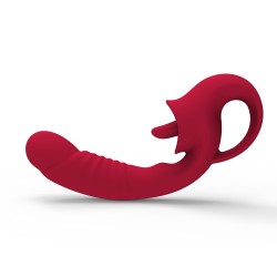 Licking Vibrator - Tongue and Vibrator -100 modes - Rechargeable