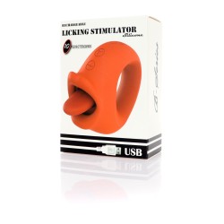 Estimulador de lamber - Mini língua e vibrador -100 modos - Recarregável