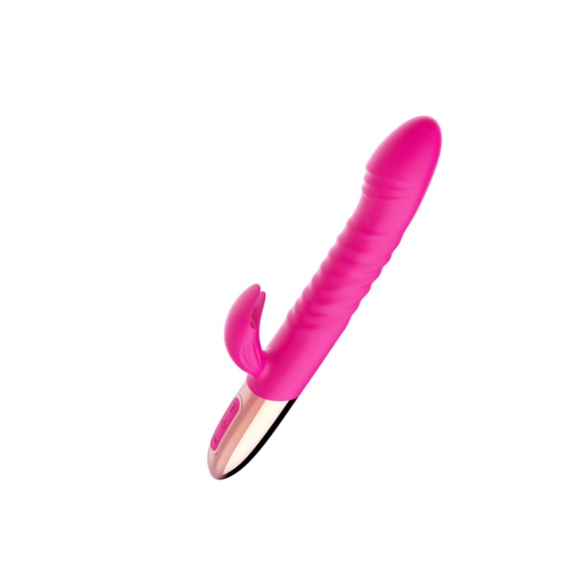 Vibrador de impulso - Impulso, vibrador e efeito de calor - recarregável