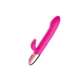 Thrusting Vibrator - Thrusting, Vibrator and Heat Effect - Rechargeable