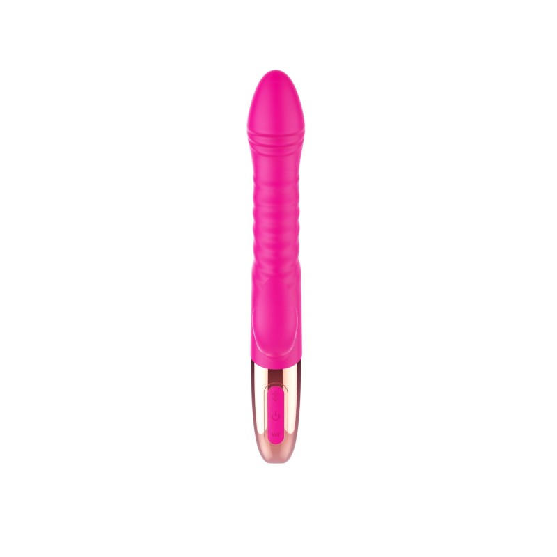 Vibrateur de poussée - Poussée, vibrateur et effet de chaleur - Rechargeable
