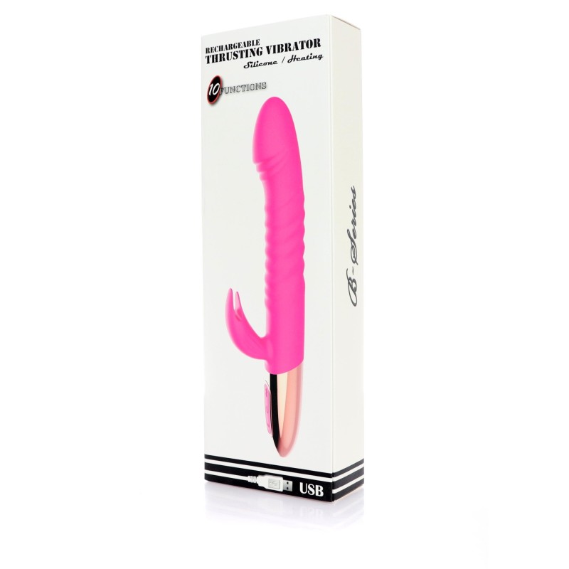 Thrusting Vibrator - Thrusting, Vibrator and Heat Effect - Rechargeable