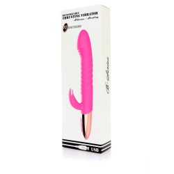 Vibratore a spinta - Spinta, vibratore ed effetto calore - Ricaricabile