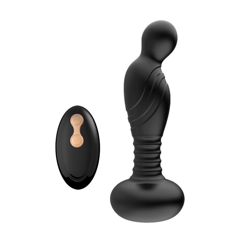 Masseur prostatique - Plug Up&Down et vibromasseur à télécommande rechargeable