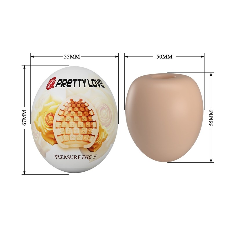 Pretty Love Masturbator Egg Pleasure II