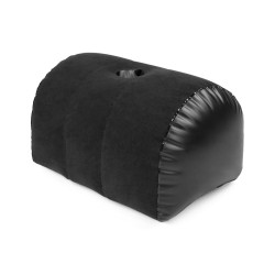Il cuscino gonfiabile Straddler con giocattoli posizionatore - nero