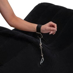 The Lounger Inflatable Tantric Sofa - Black