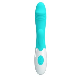Snappy Light Blue - Doppelvibrator 30 Modi