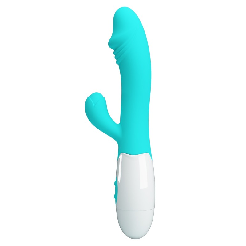 Snappy Light Blue - Doppelvibrator 30 Modi