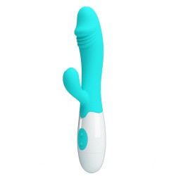 Snappy Light Blue - Vibrador Duplo 30 modos