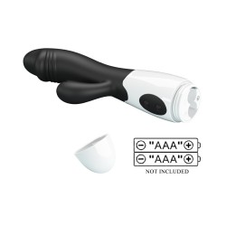 Snappy Black - Double Vibromasseur 30 modes