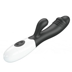 Snappy Black - Vibrador Duplo 30 modos