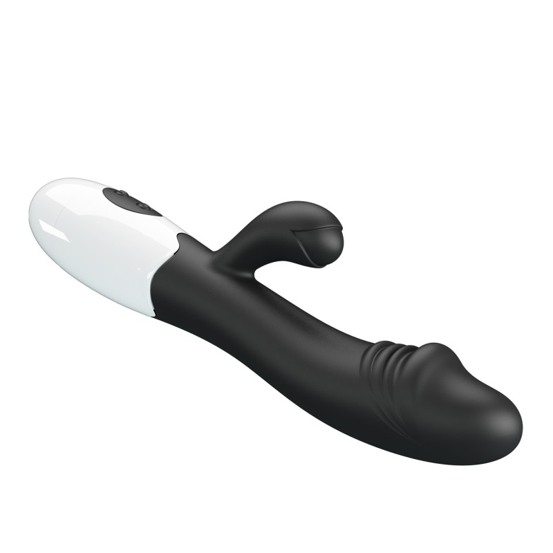 Snappy Black - Vibratore doppio 30 modalità