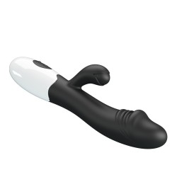 Snappy Black - Doppelvibrator 30 Modi