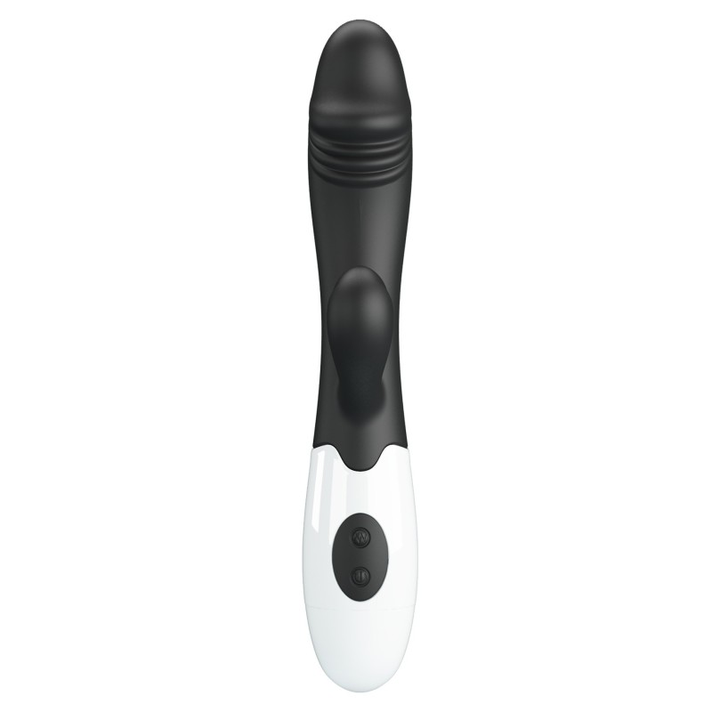 Snappy Black - Doppelvibrator 30 Modi