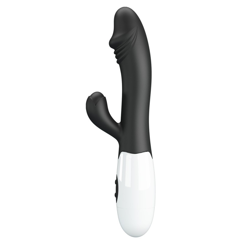 Snappy Black - Doppelvibrator 30 Modi