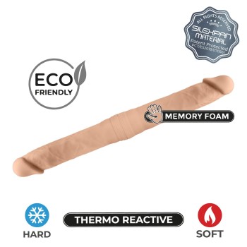 SILEXD Dildo Doble MODEL 1 S pollici (38,5x3,90cm) - Scatola 2