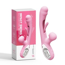 Impact Swing - Tongue, Tapping & Vibrator -45 Modes - Rechargeable