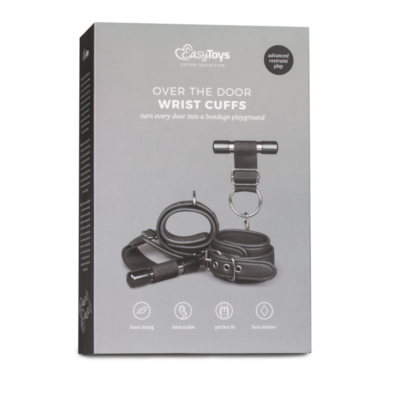 Grilli per porte in pelle nera ET379