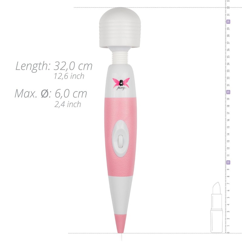 Vibrador Pixey Pink com plugue de 8000rpm