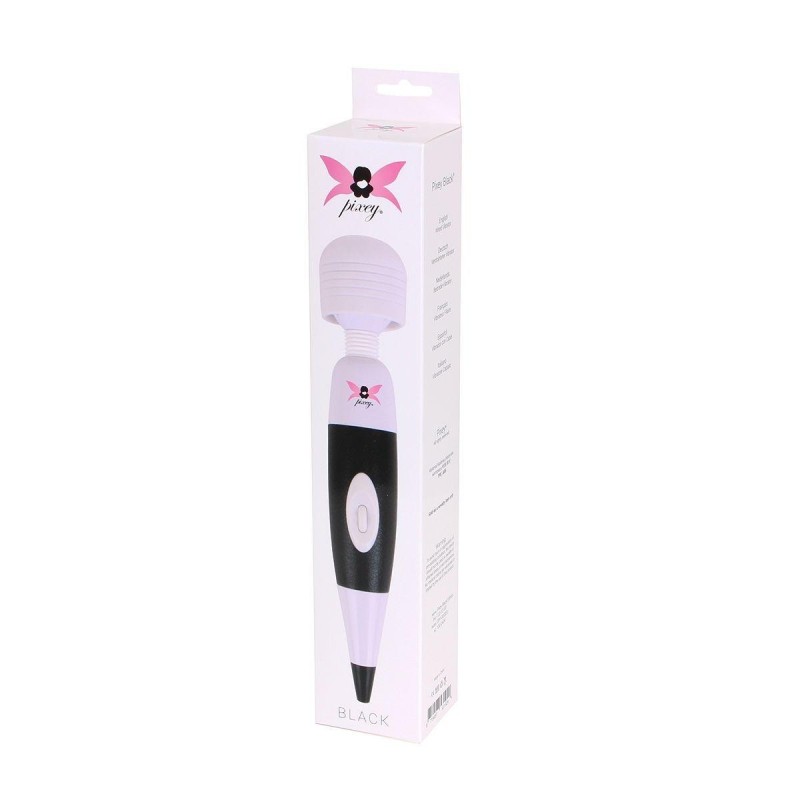 Pixey Black Vibrator with 8000rpm plug