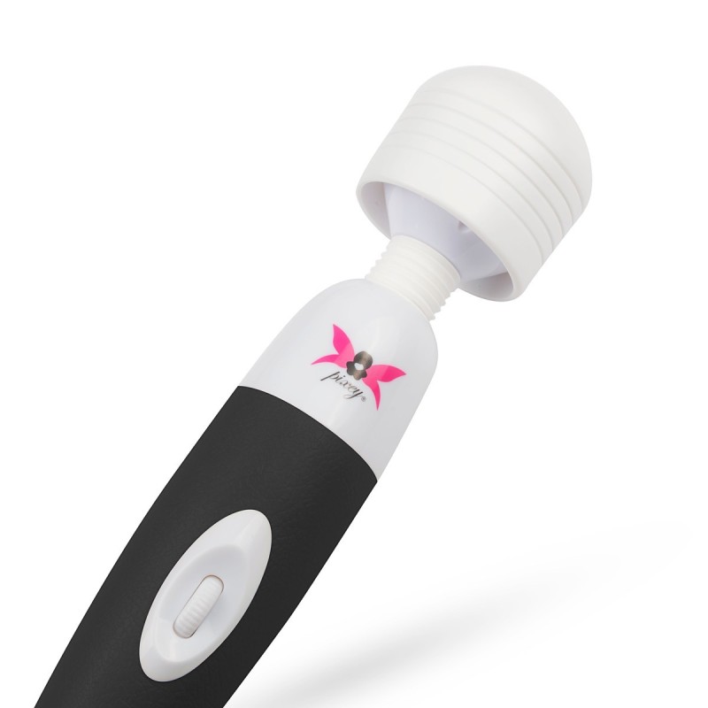 Pixey Black Vibrator mit 8000 U/min Stecker