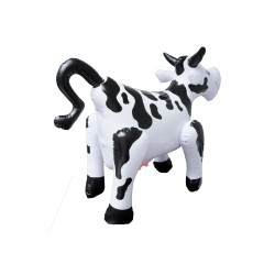 Mucca gonfiabile con foro - Matylda