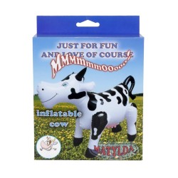 Vaca inflável com furo - Matylda