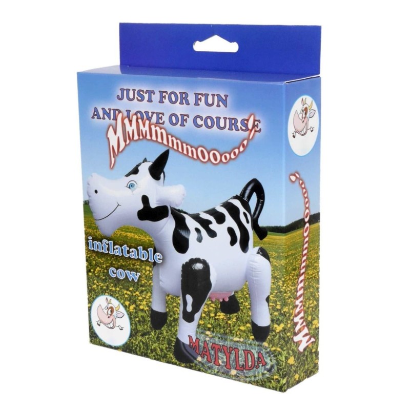 Inflatable Cow with hole - Matylda