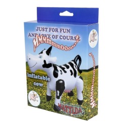 Vaca inflável com furo - Matylda