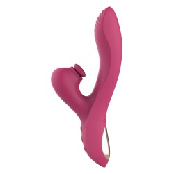 DUALER G-PUNKT-VIBE. Doppelvibrator. Flexibel. Klopfen der Klitoris