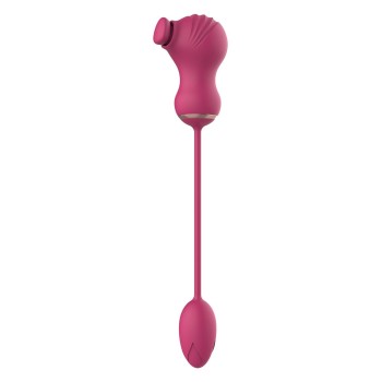 FLEXIBLER DUALER STIMULATOR. Doppelend-Vibrator. Flexibel. Klopfen der Klitoris 2