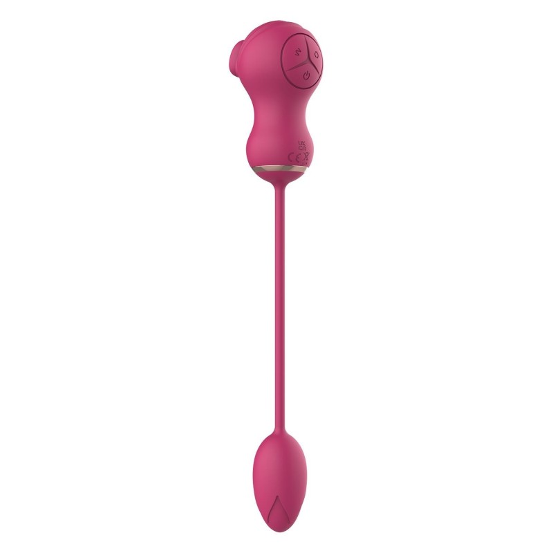 FLEXIBLE DUAL STIMULATOR. Vibrador doble extremo. Flexible. Tapping clitorial