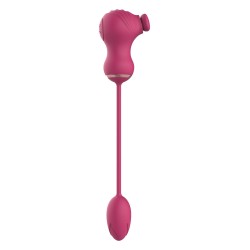 FLEXIBLE DUAL STIMULATOR. Double end vibrator. Flexible. Clitoral tapping
