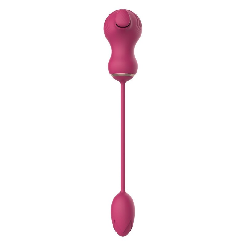 FLEXIBLER DUALER STIMULATOR. Doppelend-Vibrator. Flexibel. Klopfen der Klitoris