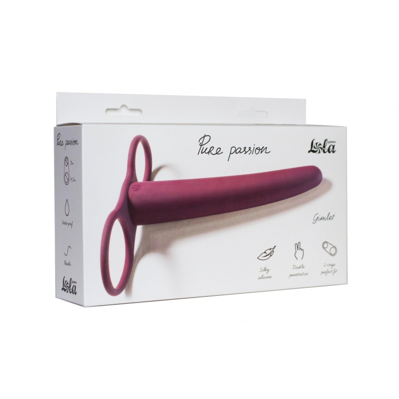 Double Penetration Gimlet Wine - Silicone