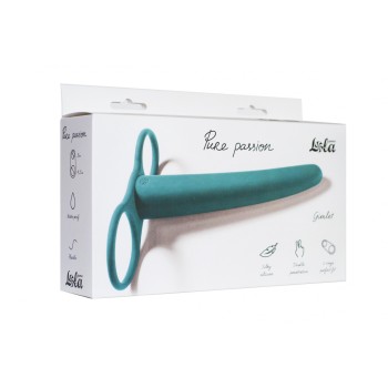 Double Penetration Gimlet Green - Silicone 2